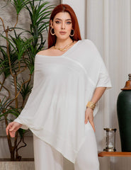 Blusa Canelado Odalis Off White