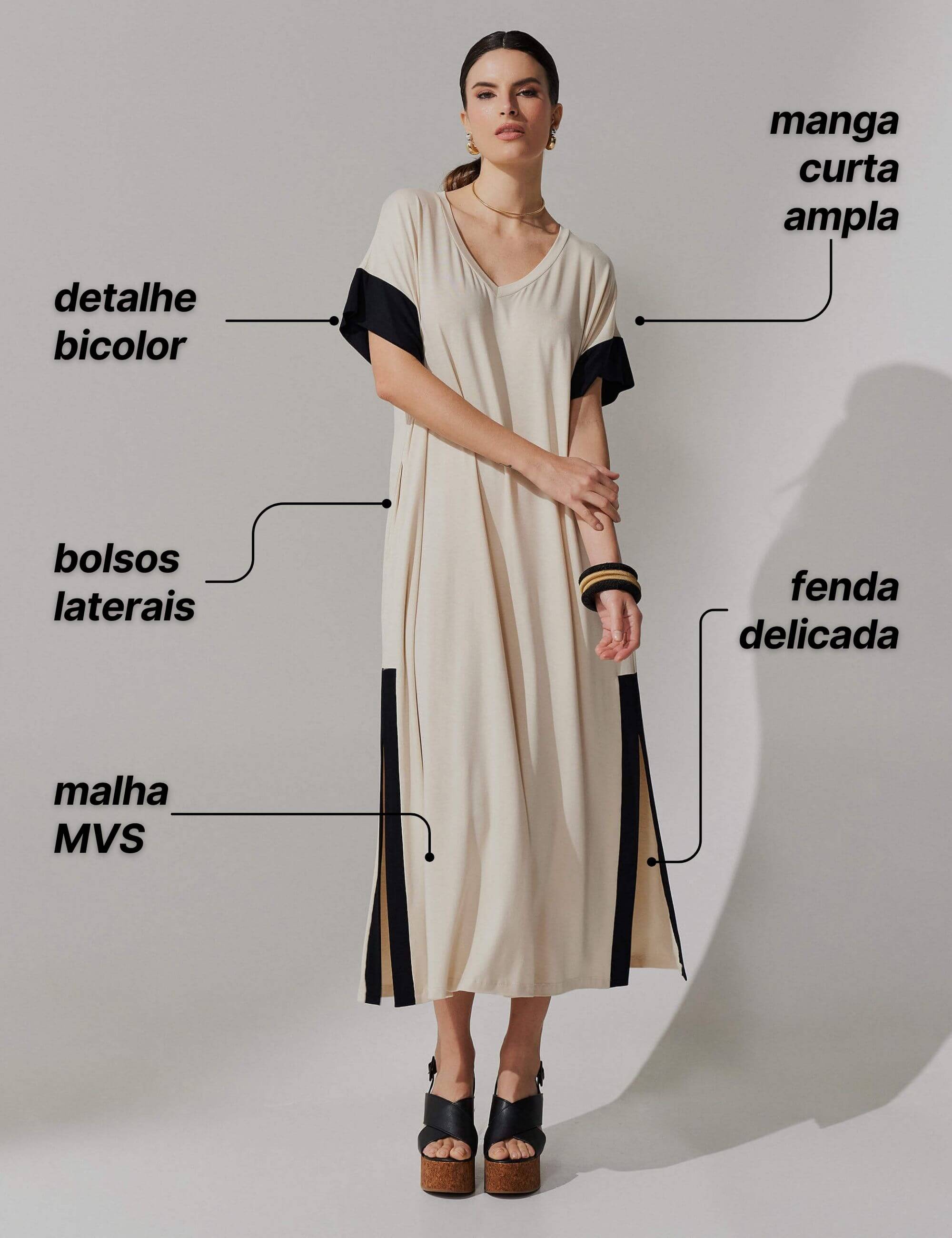 Vestido Agatha Merengue