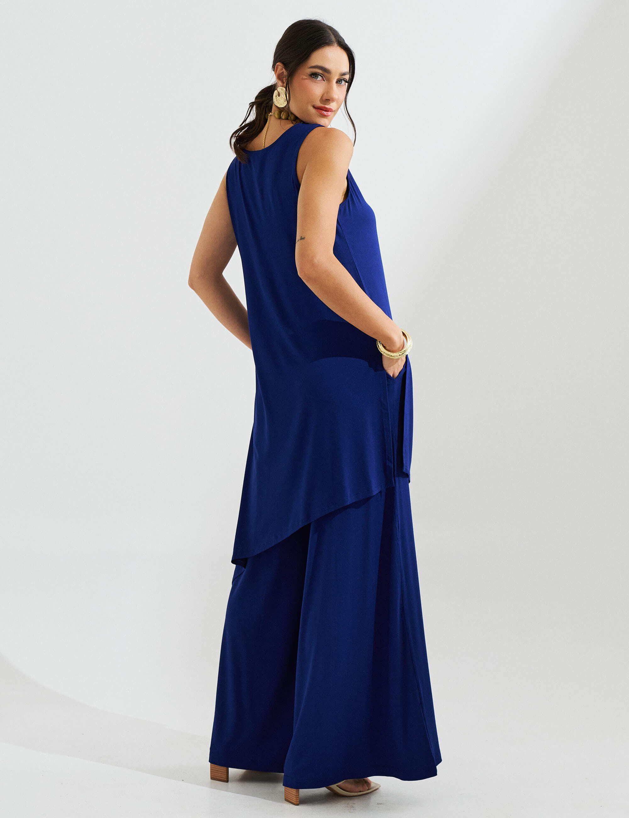 Conjunto Ariella Azul Profundo