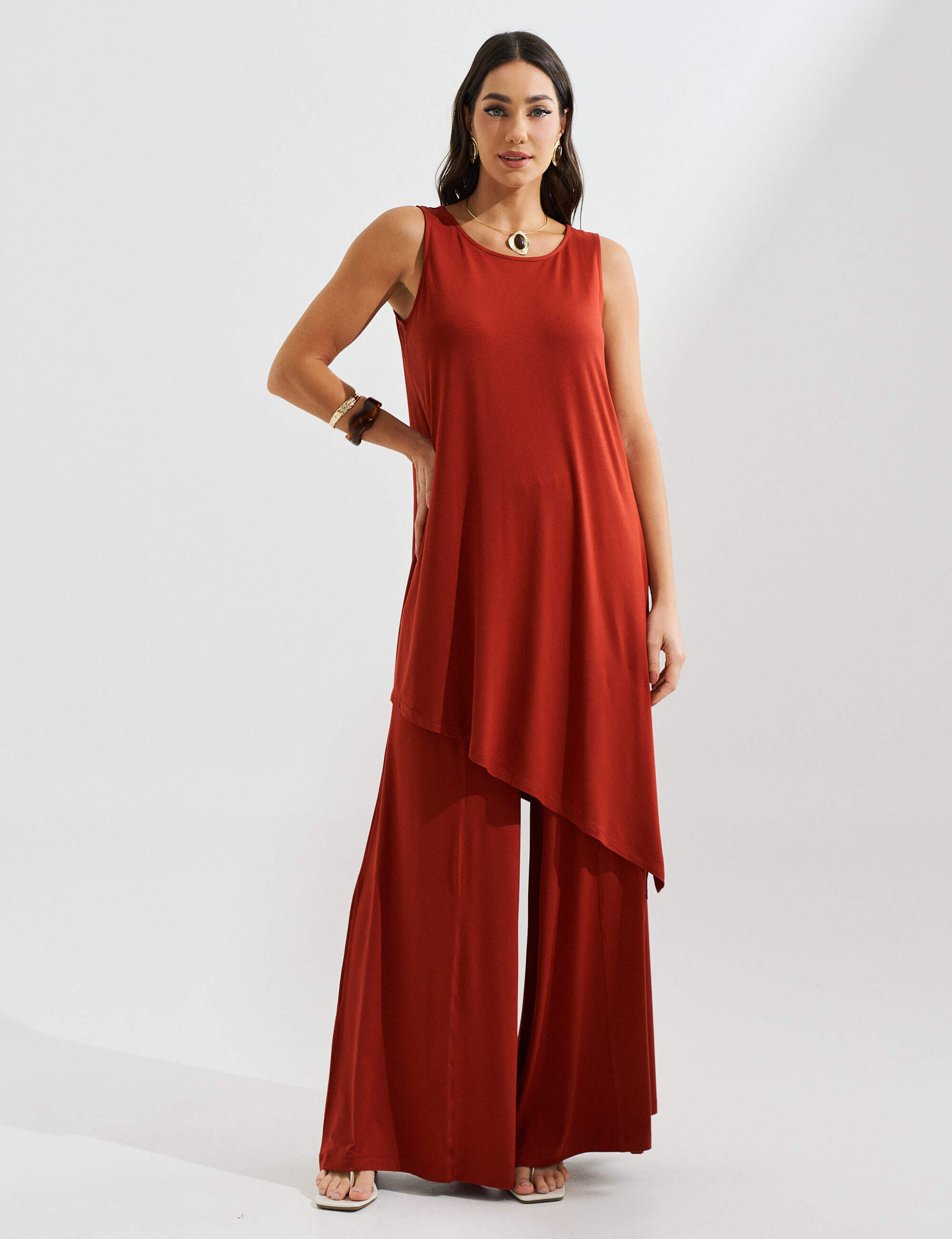 Conjunto Ariella Marrom Galápagos