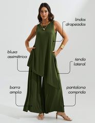 Conjunto Ariella Verde Country