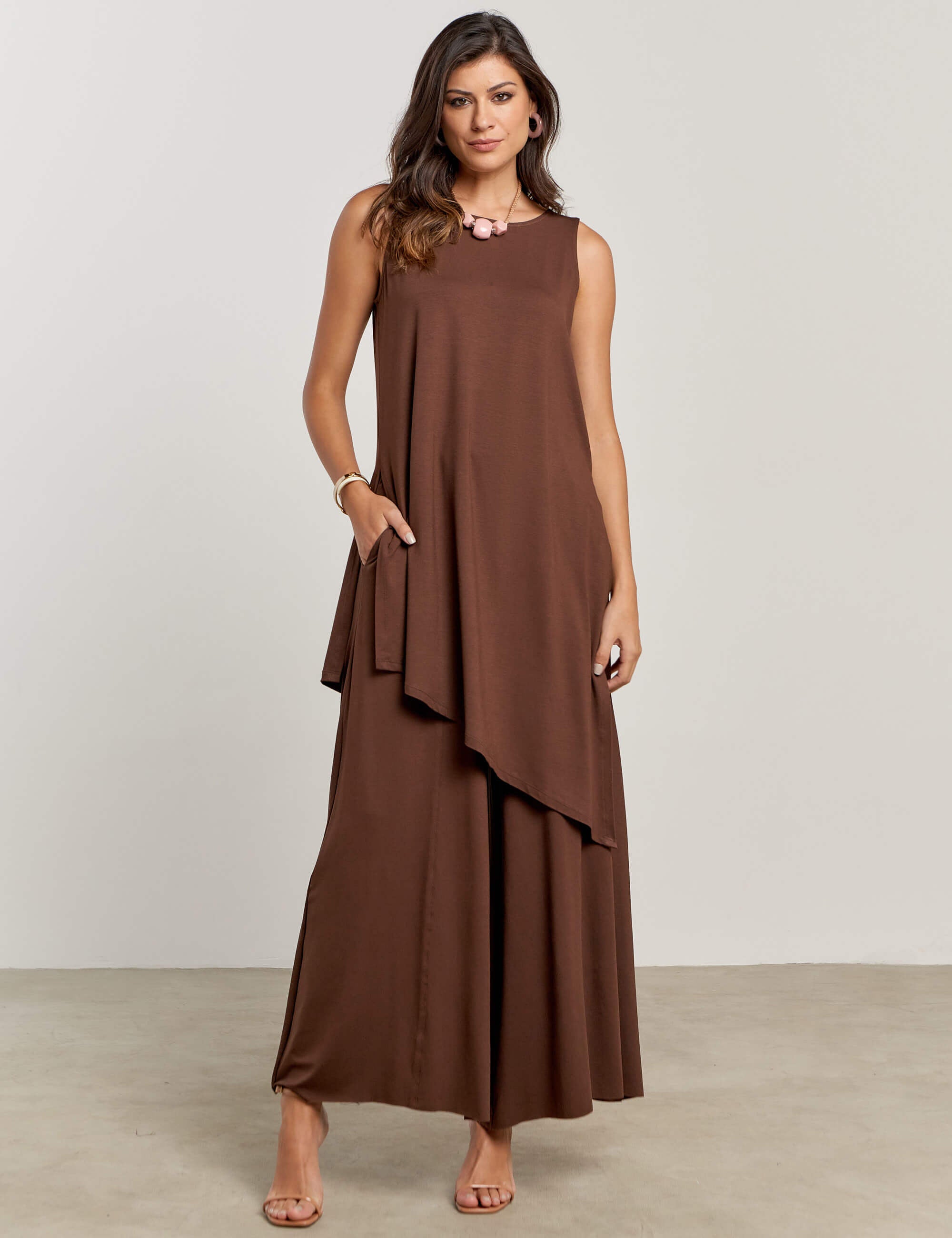 Conjunto Ariella Marrom Natureza