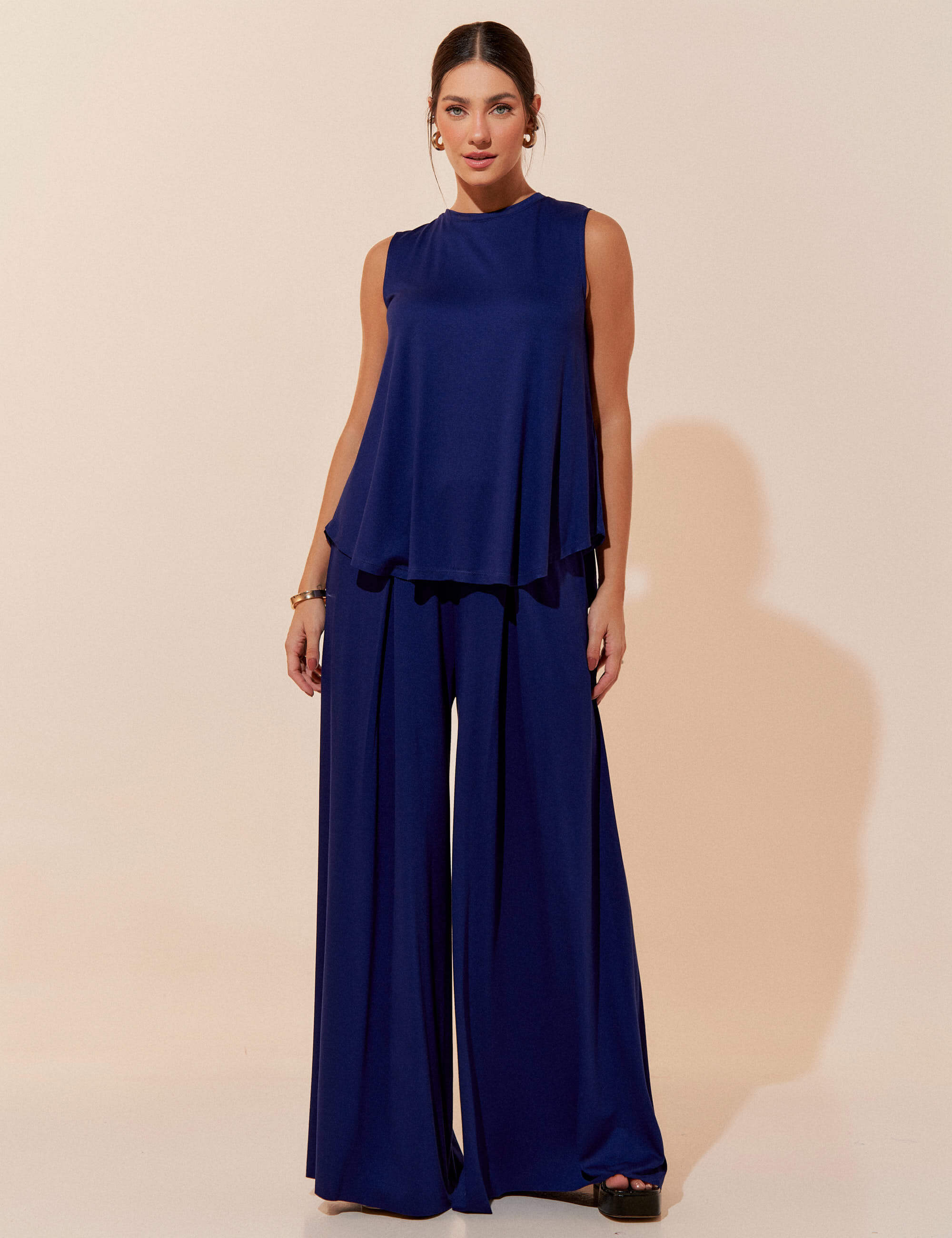 Conjunto Ayla Azul Profundo