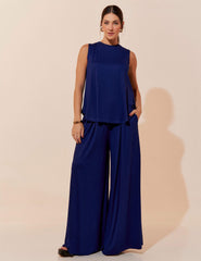 Conjunto Ayla Azul Profundo