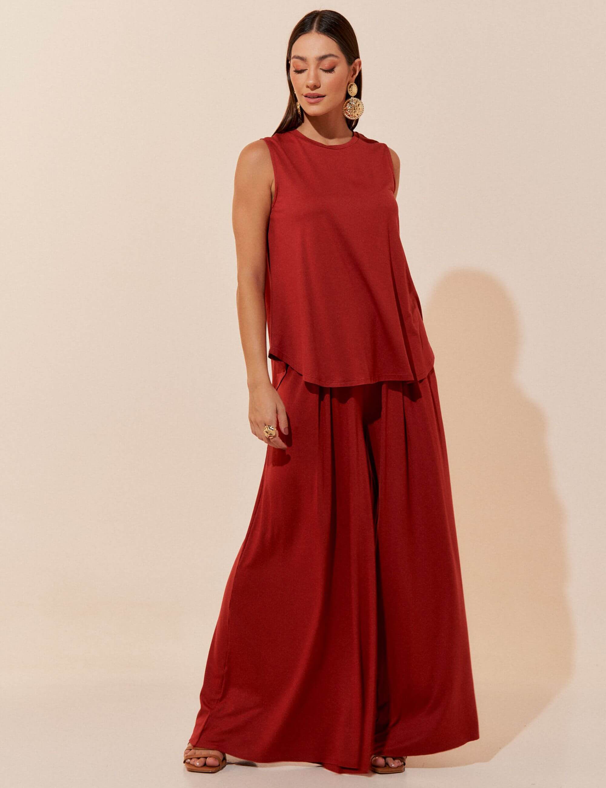 Conjunto Ayla Marrom Galápagos