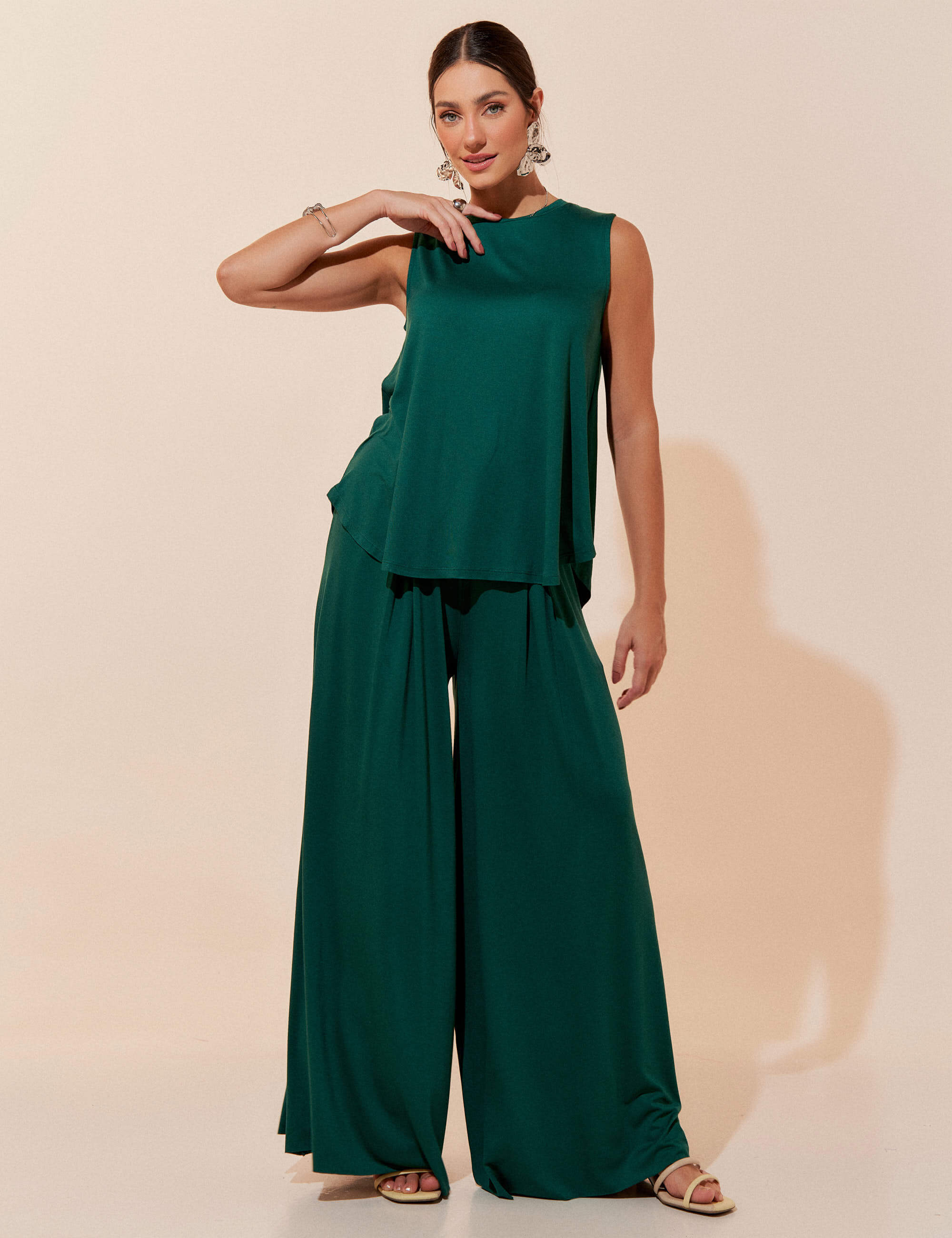 Conjunto Ayla Verde Castanheira