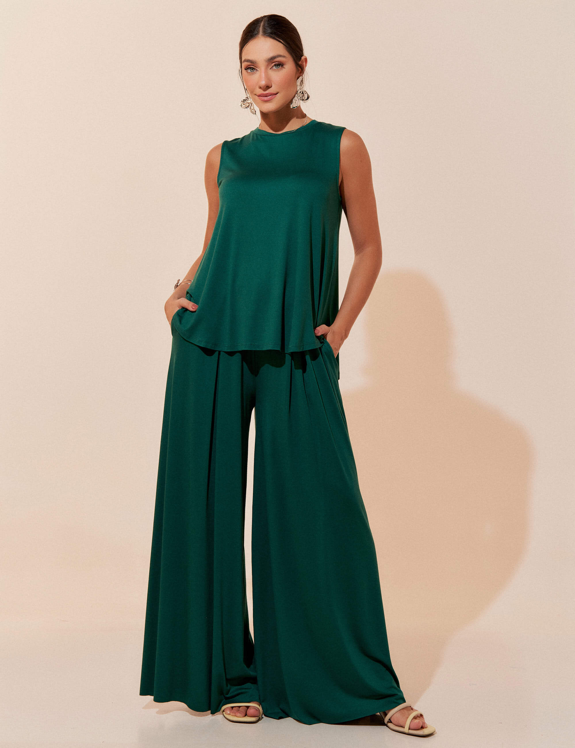 Conjunto Ayla Verde Castanheira