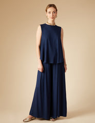 Conjunto Ayla Azul Marinho