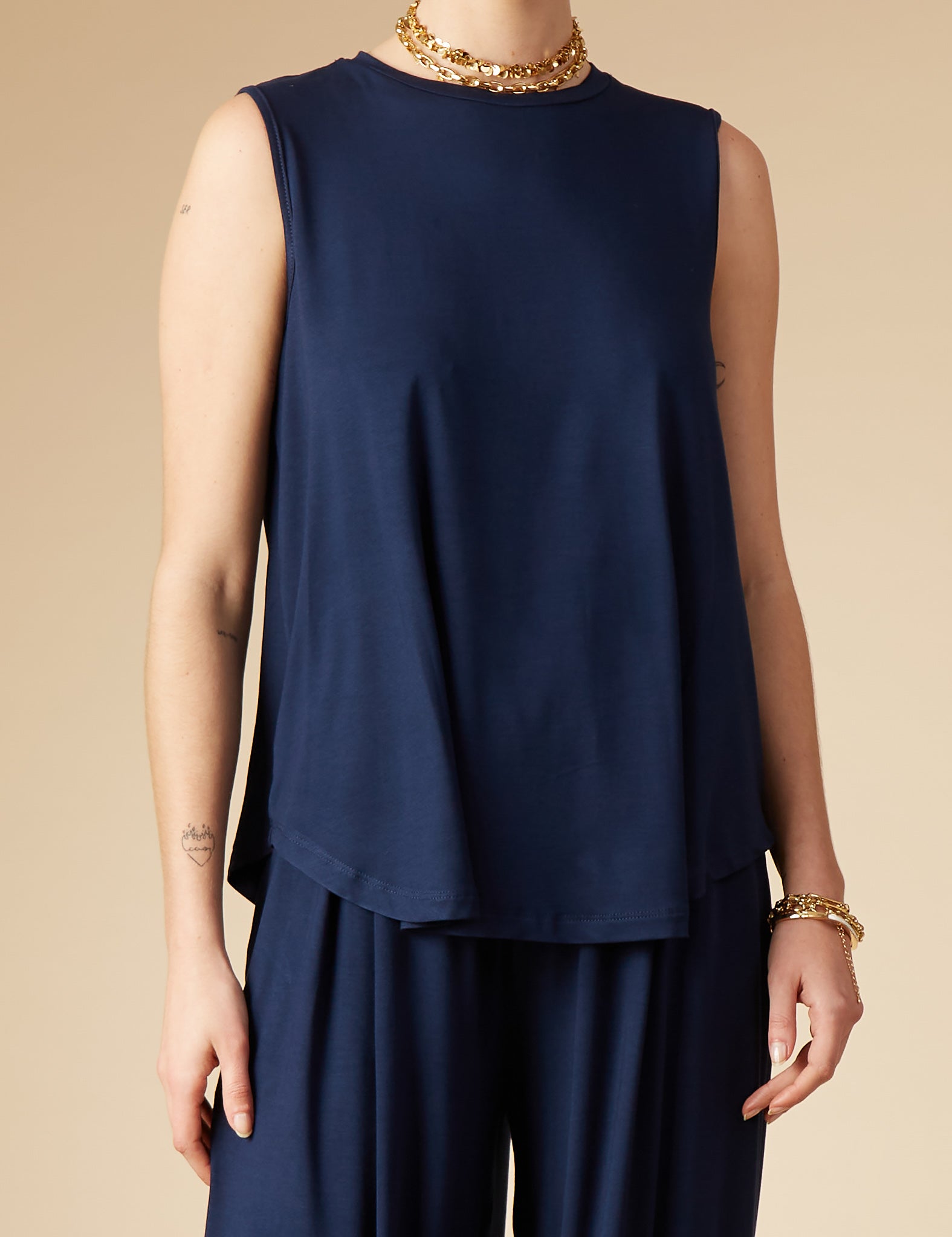 Conjunto Ayla Azul Marinho
