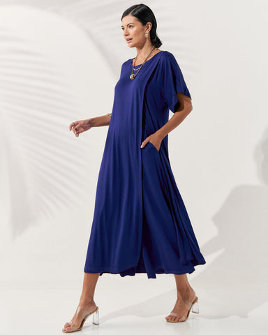 Conjunto Alva Azul Profundo