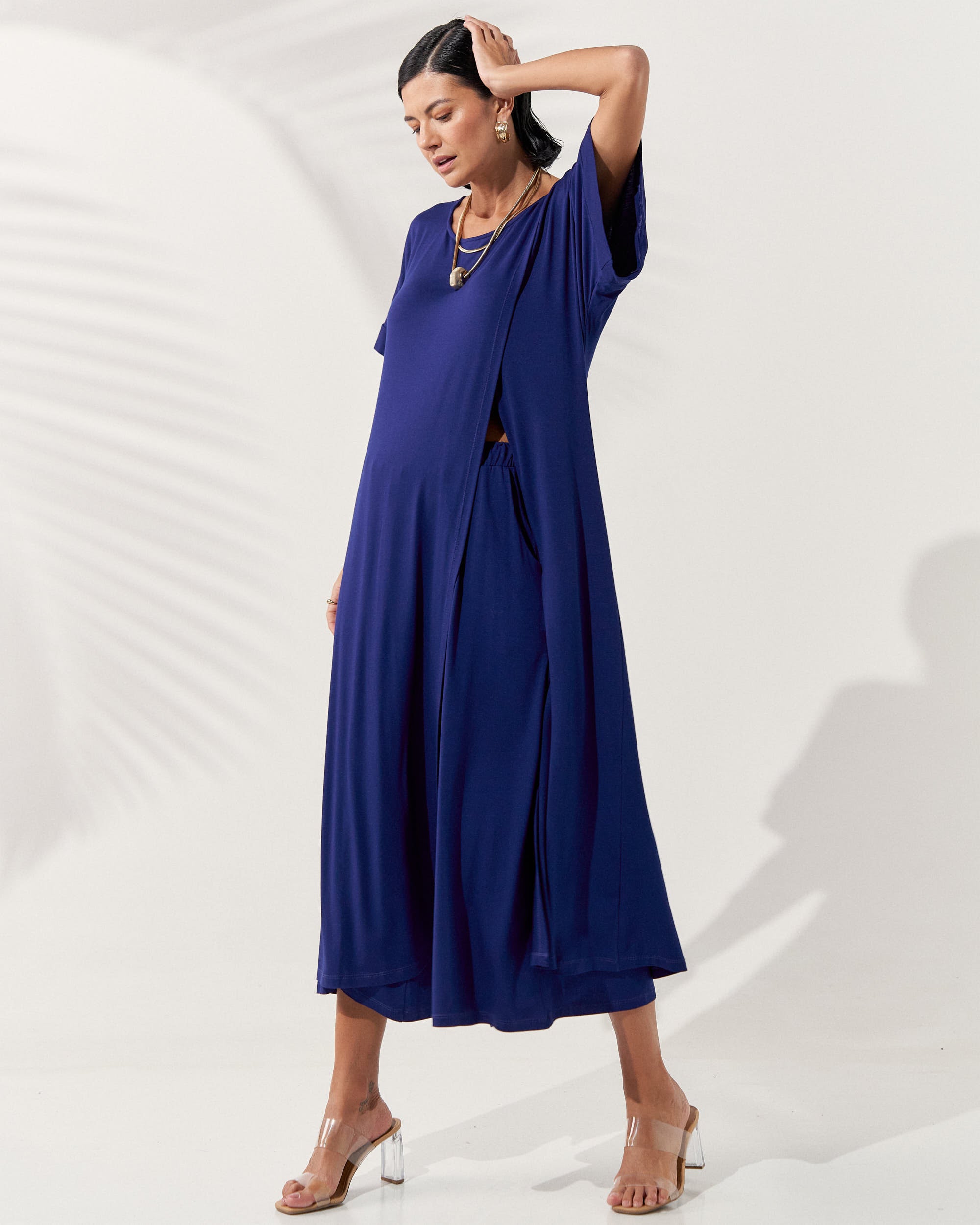 Conjunto Alva Azul Profundo