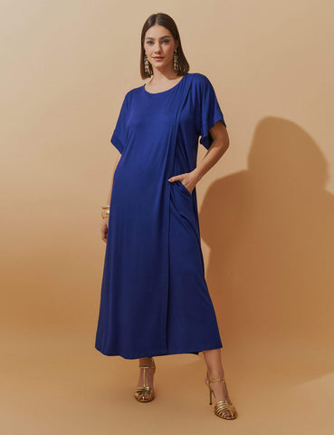 Conjunto Alva Azul Profundo