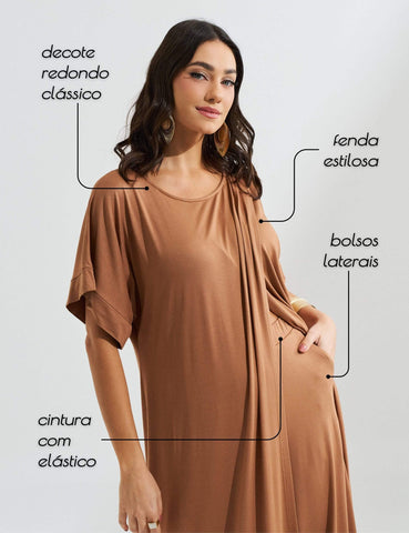 Conjunto Alva Caramelo Nougat