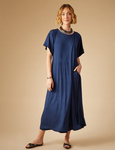 Conjunto Alva Azul Marinho