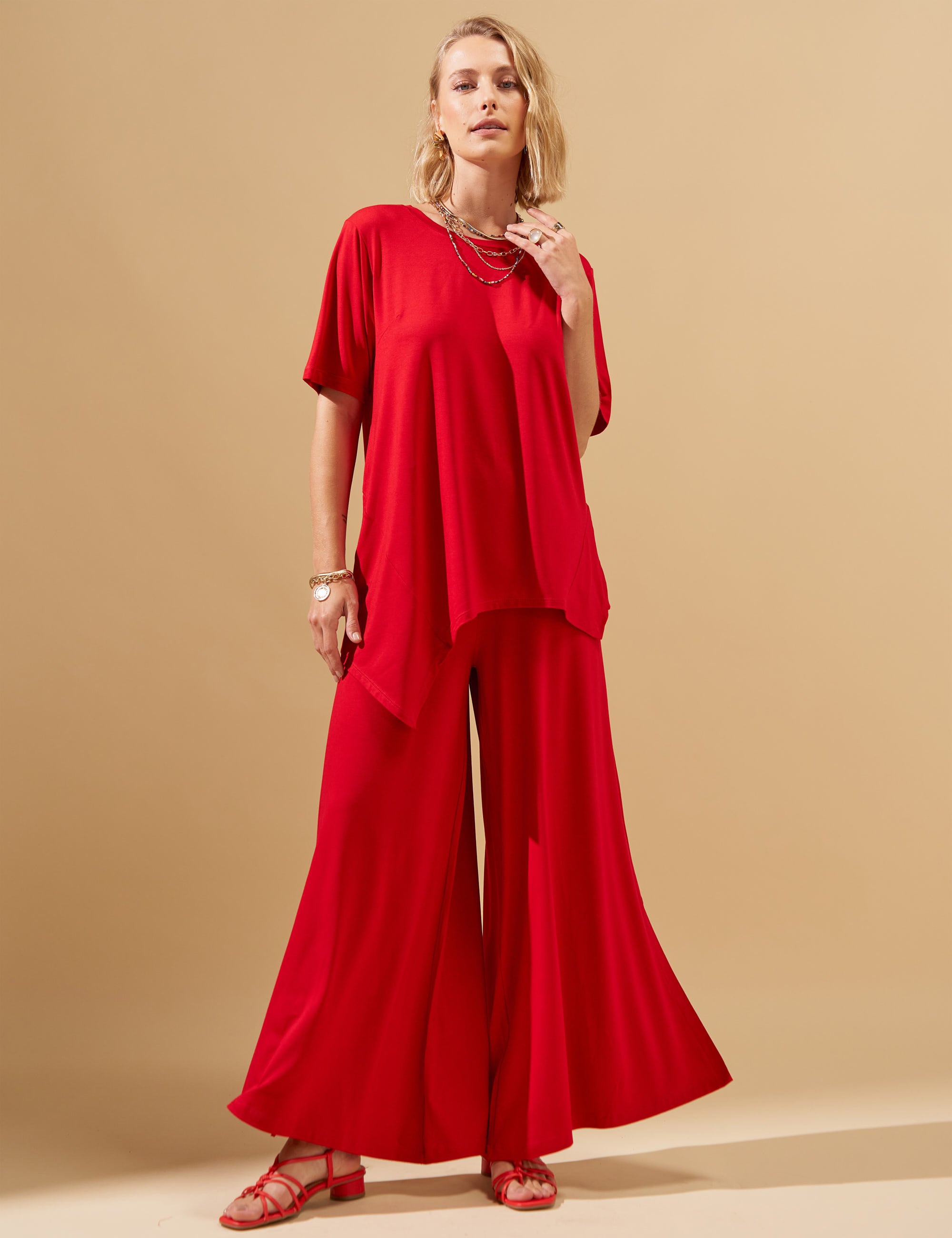 Conjunto Diane Vermelho