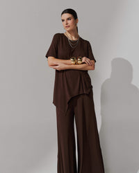 Conjunto Diane Marrom Natureza