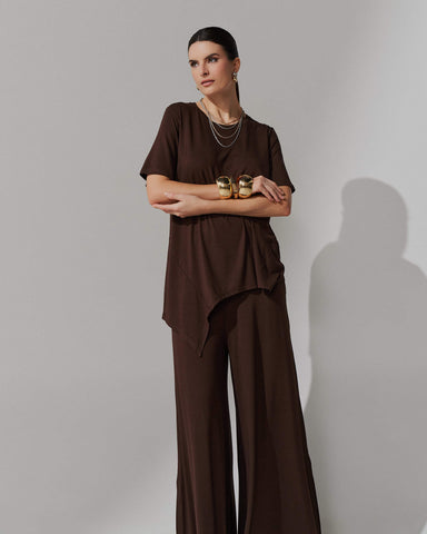 Conjunto Diane Marrom Natureza