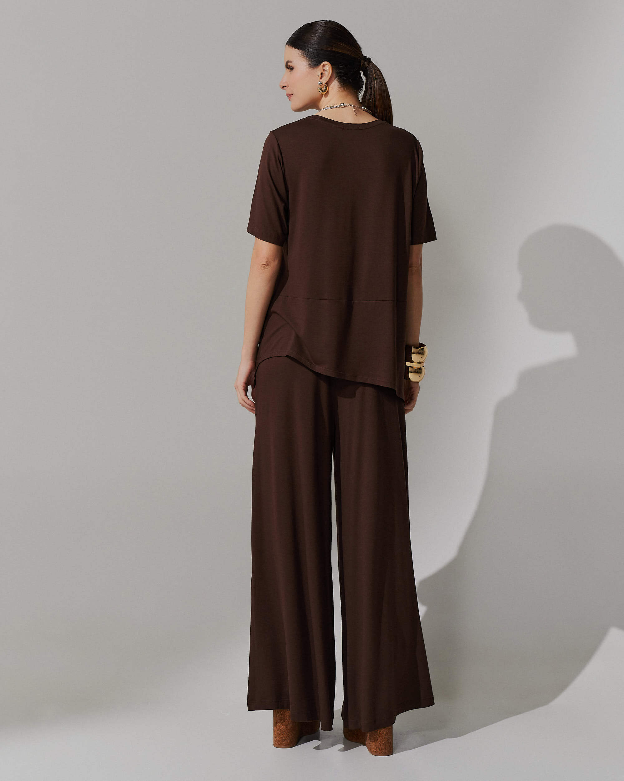 Conjunto Diane Marrom Natureza
