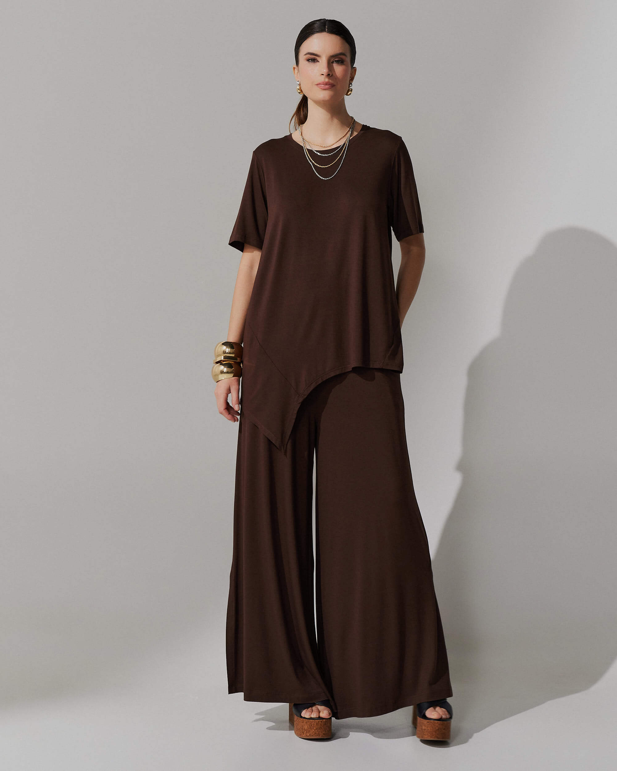 Conjunto Diane Marrom Natureza