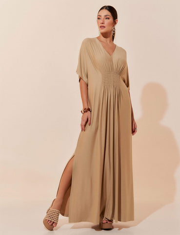 Vestido Elva Bege MPB