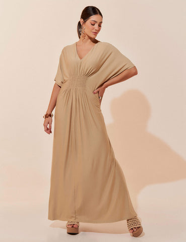 Vestido Elva Bege MPB
