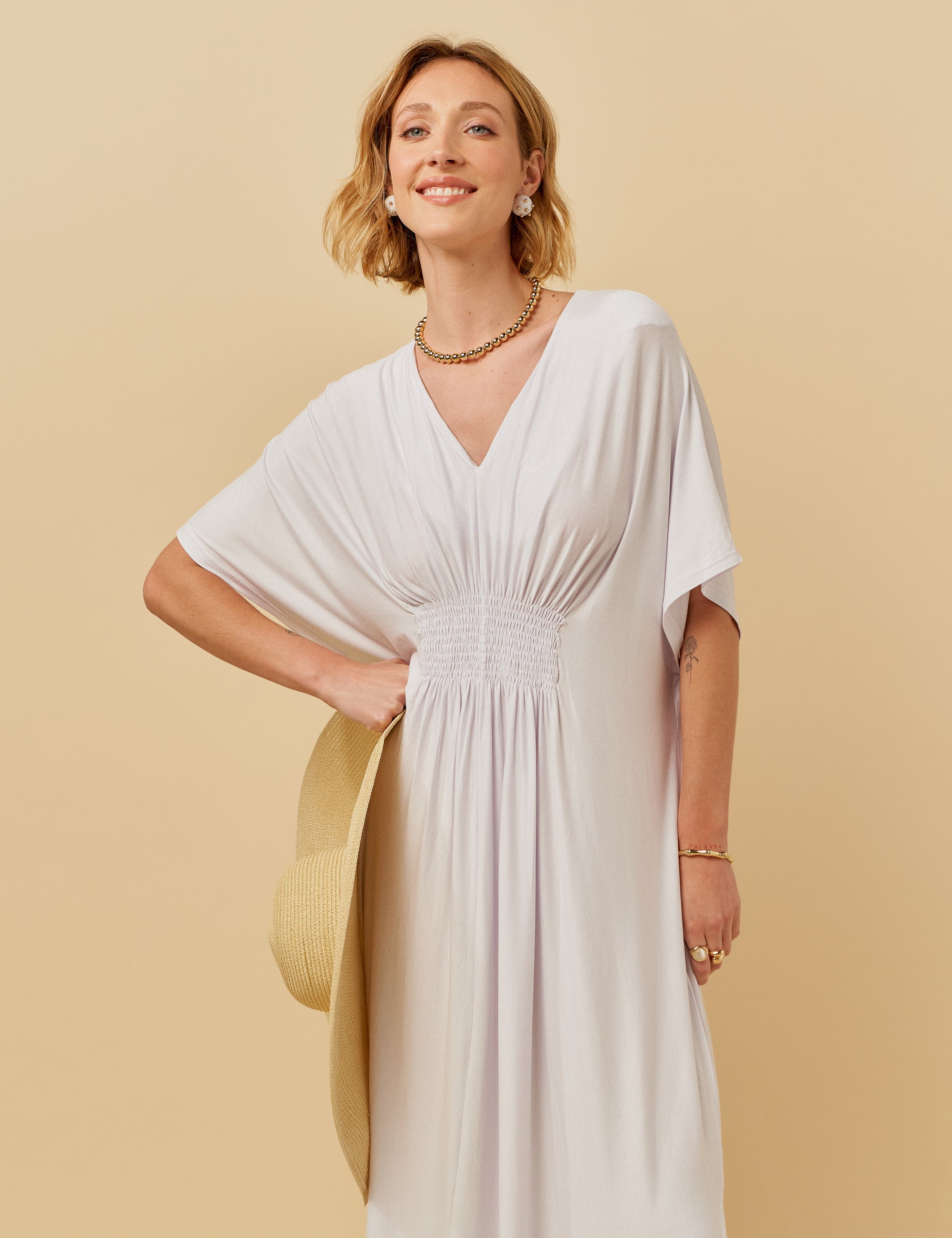 Vestido Elva Branco