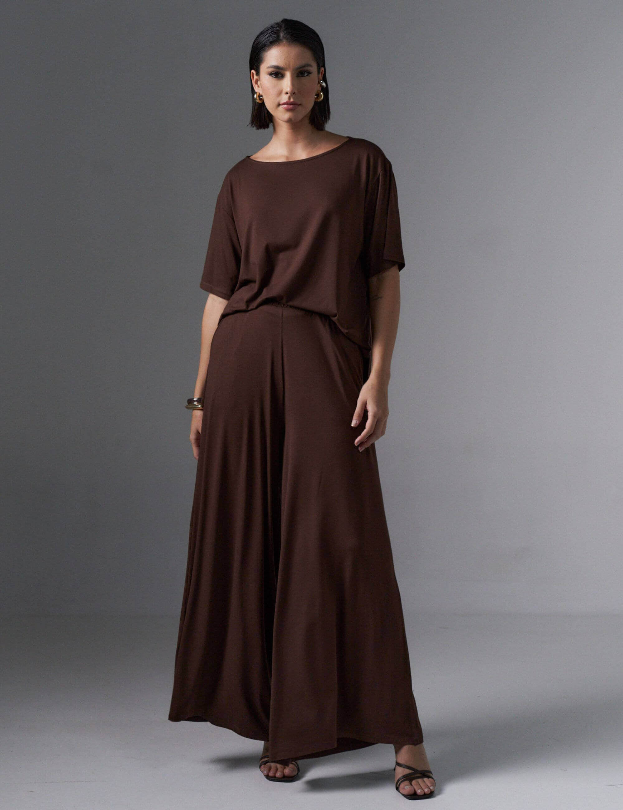 Conjunto Erica Marrom Natureza