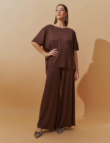 Conjunto Erica Marrom Natureza