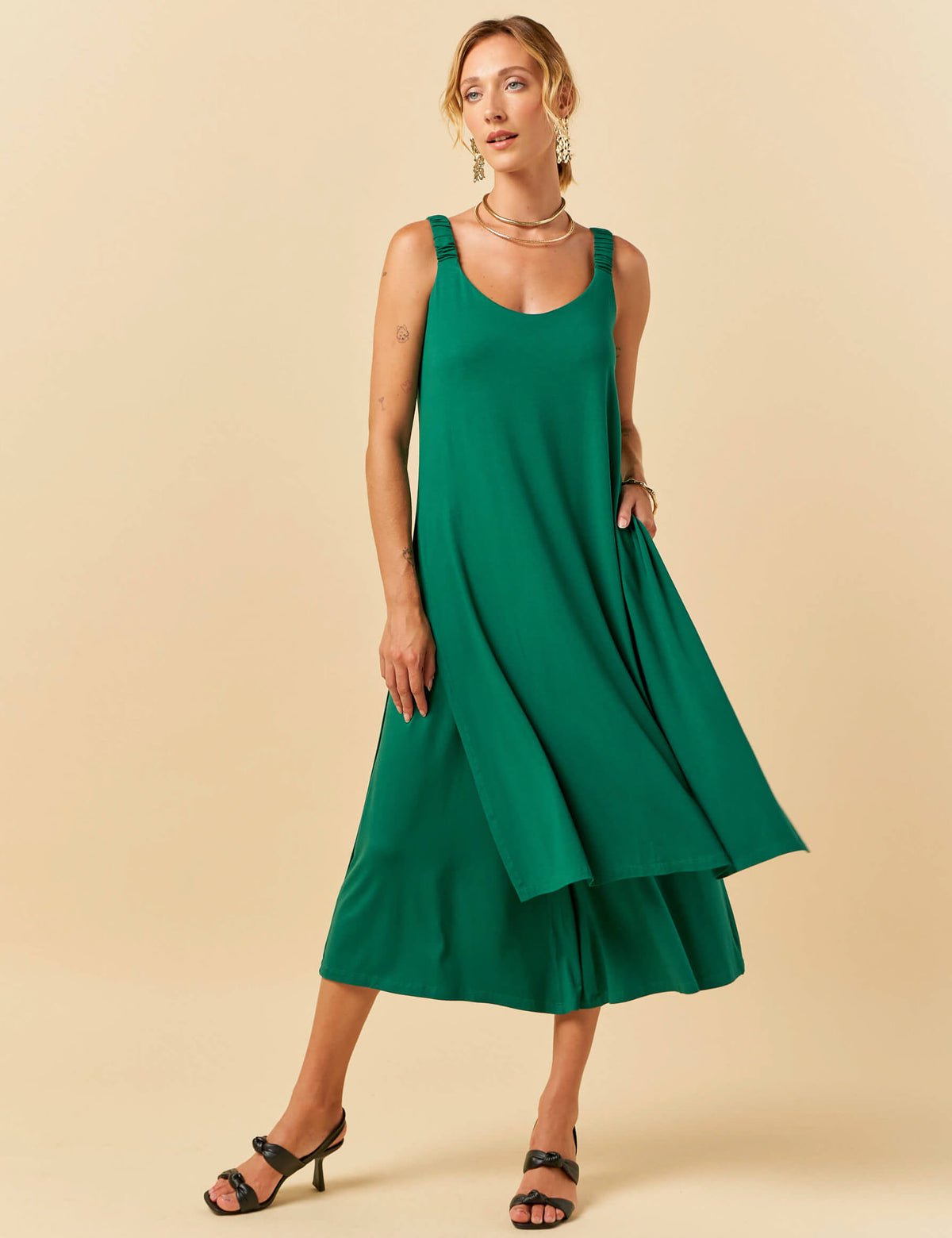Conjunto Flávia Verde Watercress