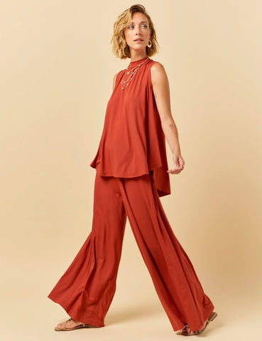 Conjunto Franciele Laranja Mistery