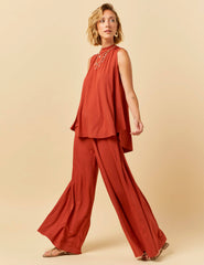 Conjunto Franciele Laranja Mistery