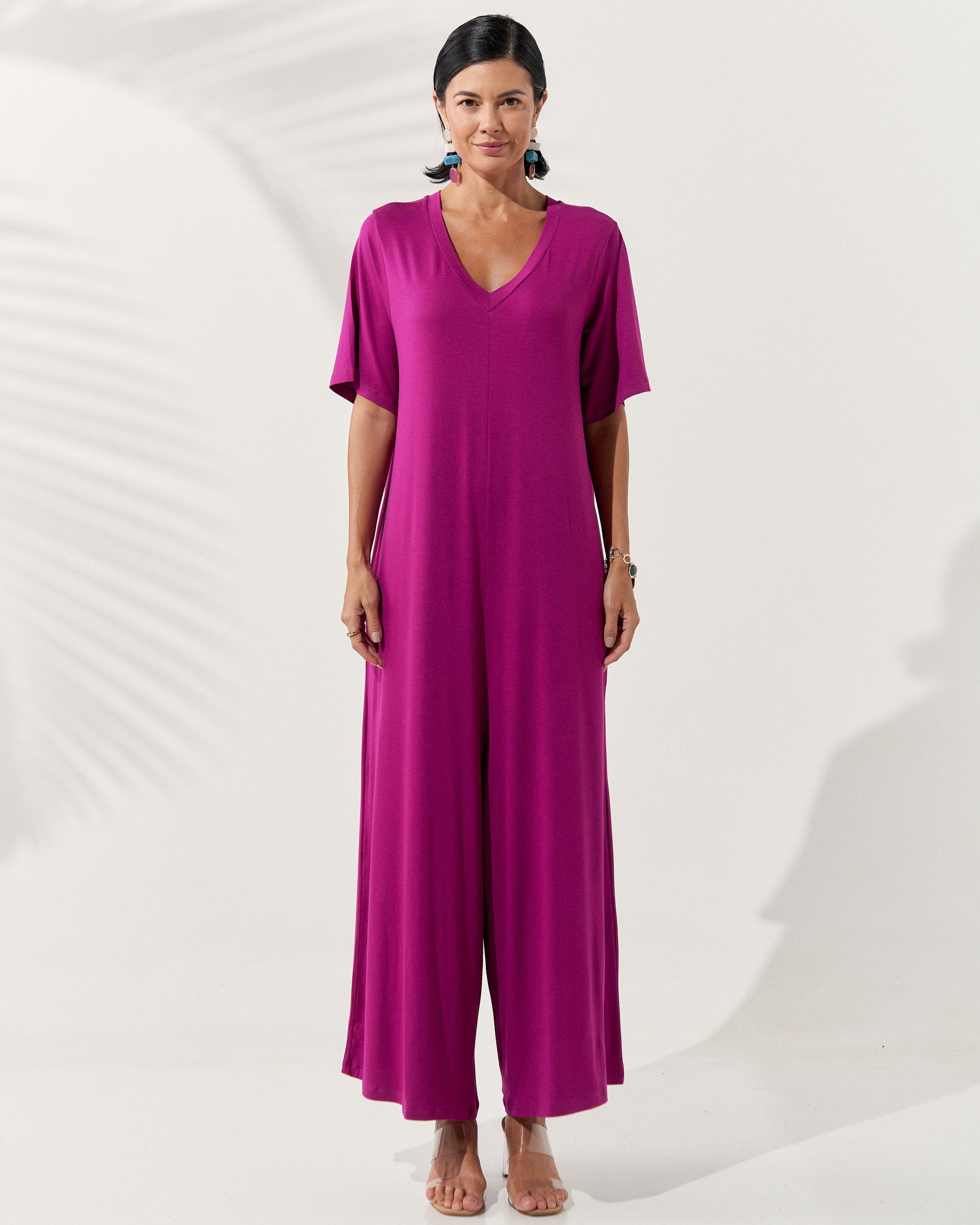 Macacão Filomena Violeta Glamour