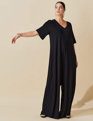 Macacão Filomena Preto