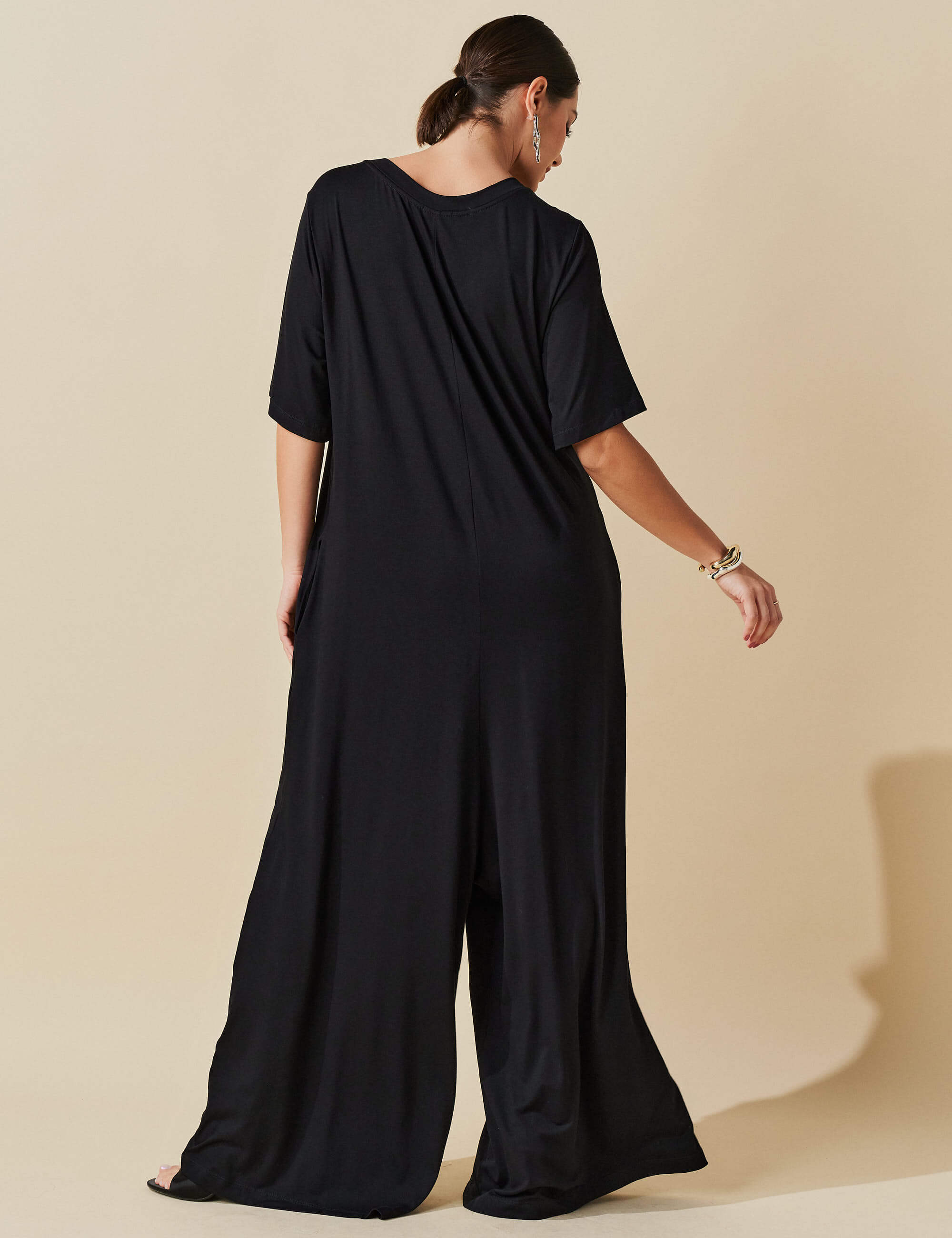 Macacão Filomena Preto