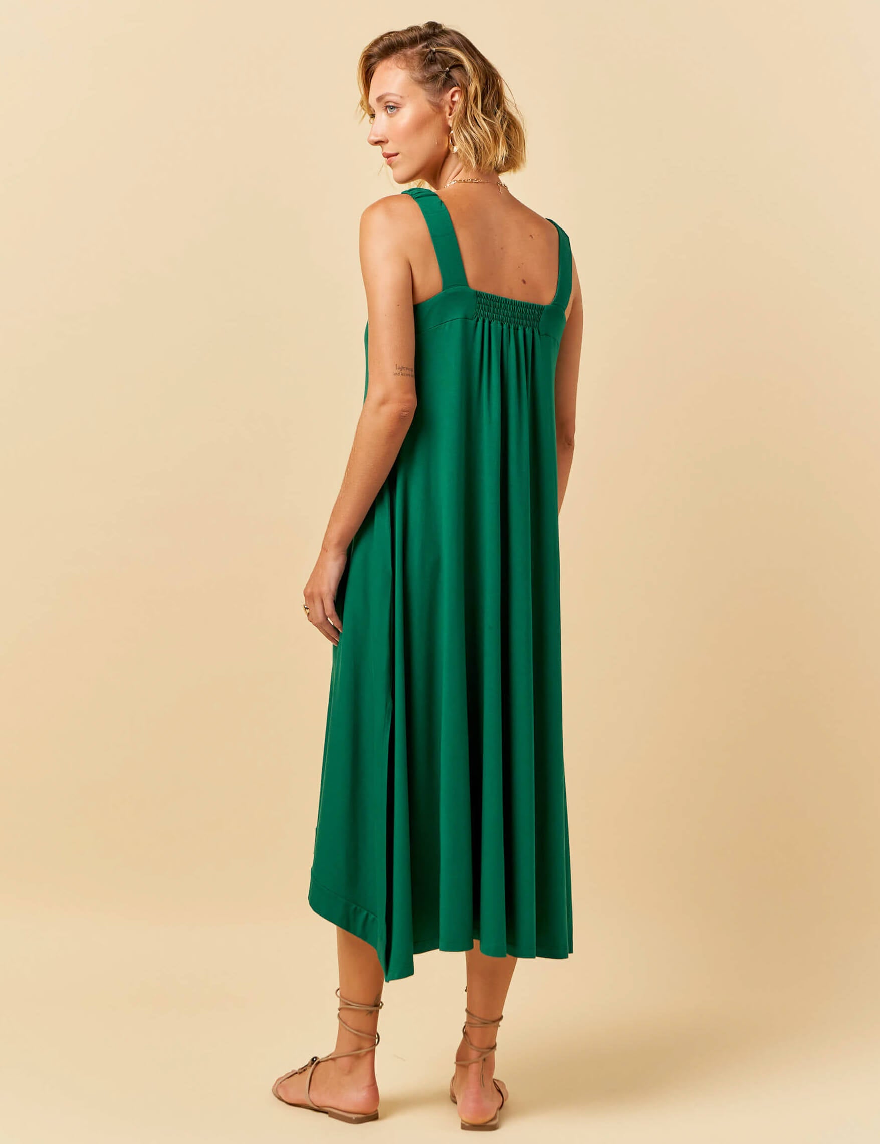 Vestido Flórida Verde Watercress