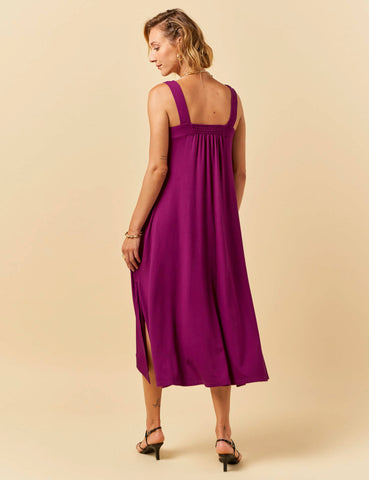 Vestido Flórida Violeta Glamour