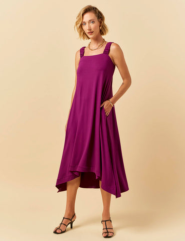 Vestido Flórida Violeta Glamour