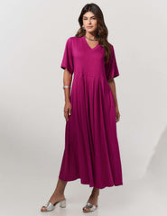 Vestido Poá Gene Violeta
