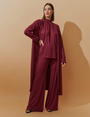 Cardigan Harper Bordo