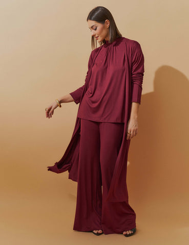 Cardigan Harper Bordo