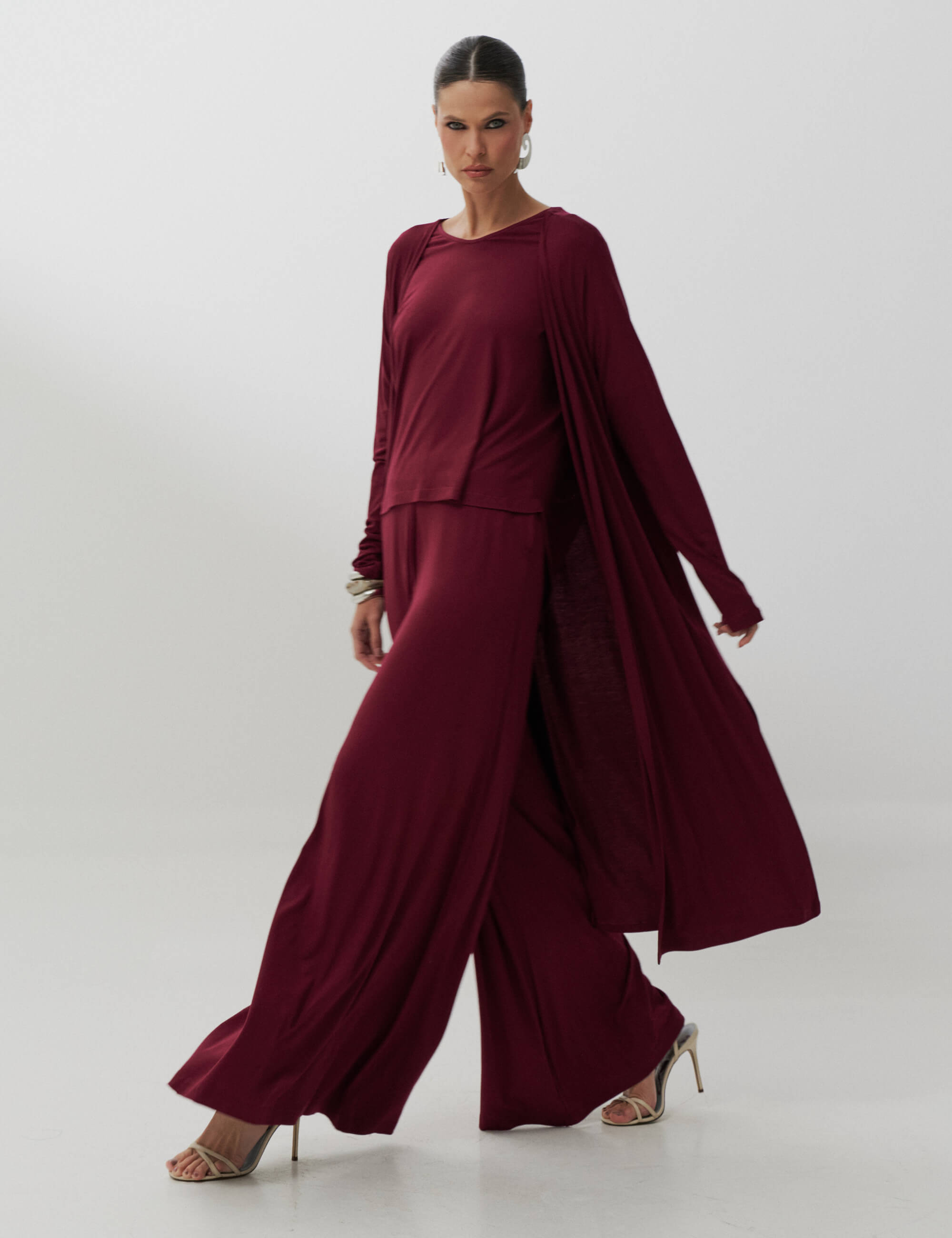 Cardigan Harper Bordo