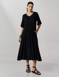 Vestido Vicenza Joanna Preto