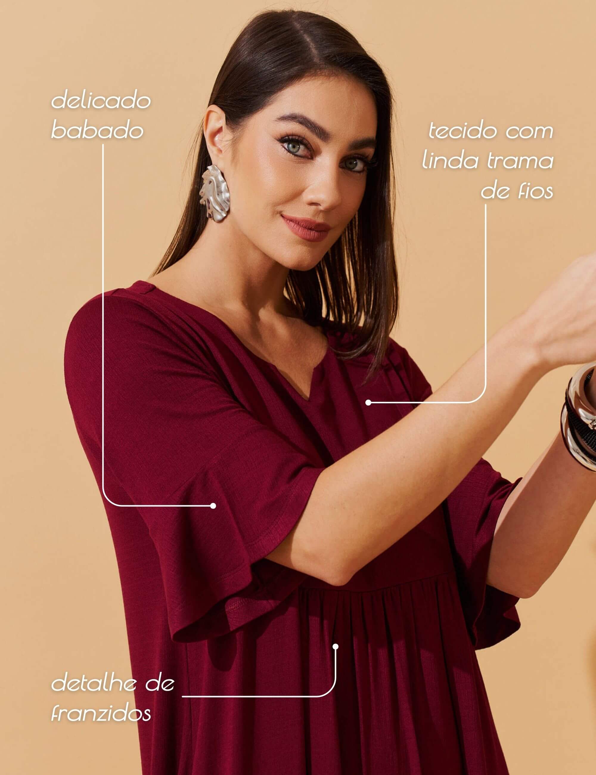 Vestido Vicenza Joanna Bordo