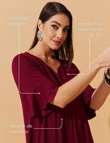 Vestido Vicenza Joanna Bordo