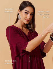 Vestido Vicenza Joanna Bordo