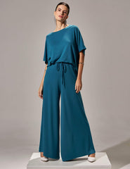Conjunto Vicenza Lisa Azul Gótico