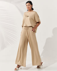 Conjunto Vicenza Lisa Bege MPB