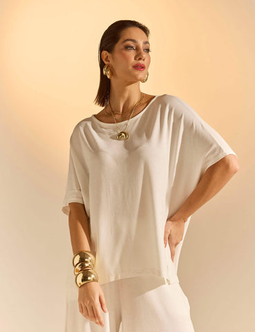 Conjunto Vicenza Lisa Off White