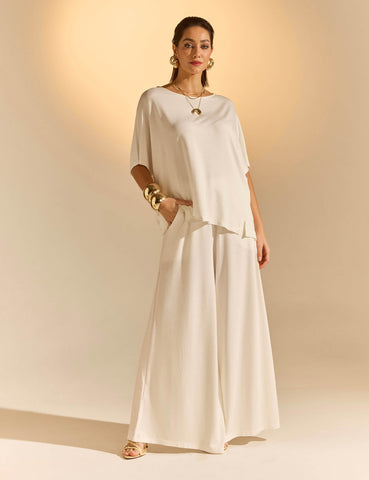 Conjunto Vicenza Lisa Off White