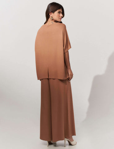 Conjunto Vicenza Lisa Caramelo Nougat